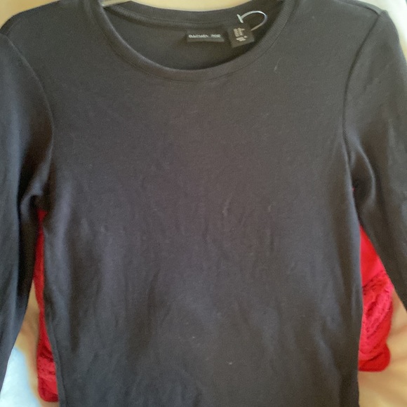 Rachel Zoe Cotton Stretch Ribbed Tee NeverUsed - Picture 3 of 8